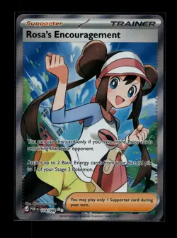 Rosa’s Encouragement Full Art 114/088 | NM | Pokemon Perfect Order NM - Image 1