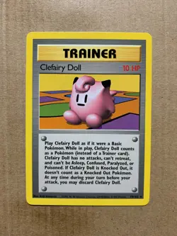 Clefairy Doll 70/102 Base Set - Rare Pokemon Card - NM/Mint - Image 1