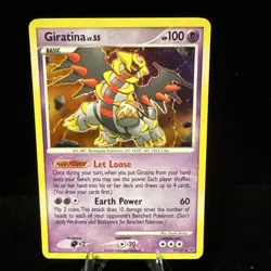 The Pokemon Company Giratina 9/127 Platinum Holo Rare 100HP Eng 2009 - Image 1
