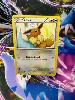 EEVEE (21) 21/30 XY TRAINER KIT: SYLVEON & NOIVERN Common Pokemon - Image 1
