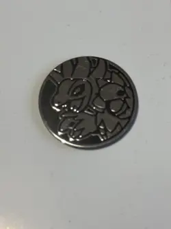 Hydreigon Coin - Silver - Official TCG - Pokemon - Image 1