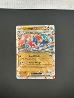 106/167 Pokemon Twilght Masquerade 2024 Greninja EX Double - Rare English - Image 1