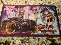 YuGiOh Konami I:P Masquerena Playmat Game Mat NEW never played on. - Image 1