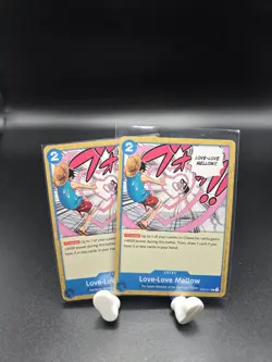 Love-Love Mellow ST03-017 X2 NM One Piece Card TCG Luffy Zoro Nami Sanji Chopper - Image 1
