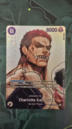 One Piece TCG OP16 Charlotte Katakuri (SP) OP11-067 The Time of Battle MINT - Image 1