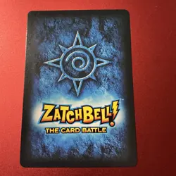 Parco Folgore P-008 Zatch Bell Card Battle 2005 NM - Image 2