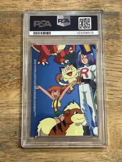GRADED PSA 9 1999 TOPPS Pokemon Gary Oak Ser. 1 Character Cards #TV8 - Image 2