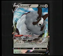 Dubwool V - SWSH049 SWSH: Sword & Shield Promo Cards Holo Promo SWSD - Image 1