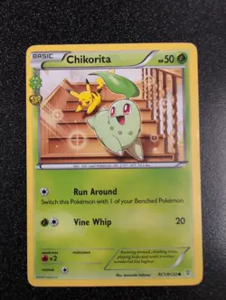 Pokemon TCG Chikorita Generations RC1/RC32 Regular Common Card - Image 1