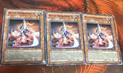 Mystic Swordsman Lv2 1st Edition SD5-EN013 x3 - Image 1