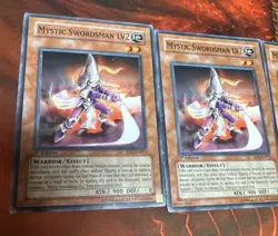 Mystic Swordsman Lv2 1st Edition SD5-EN013 x3 - Image 2