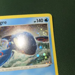 FART DOUBLE WHOLE SWIRL 🌀💫 HOLO BLEED ERROR Kyogre 036/159 Cosmos Card Promo - Image 3