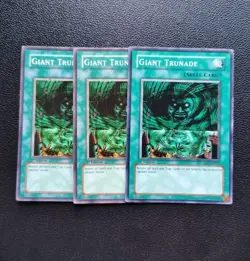 Yu-Gi-Oh - Giant Trunade 3X - Full Playset - Image 1