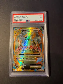 2016 Pokemon Xy Evolutions #101 M Charizard Ex Evolutions PSA 7 NM - Image 1