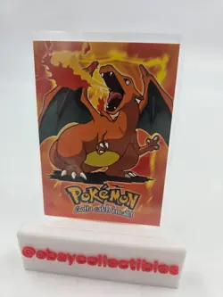 Charizard E6 of 12 Movie Edition #06 Topps 1999 Pokemon PL - Image 1