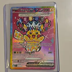 Pikachu ex 277/217 Special Illustration Rare Ascended Heroes - Image 1