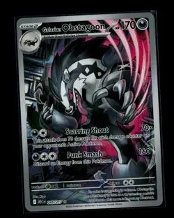 Pokemon TCG Galarian Obstagoon 245/217 Ascended Heroes Holo B0008-075 - Image 1