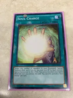 Soul Charge - SR01-EN033 1st Edition - YuGiOh - NM - Image 1