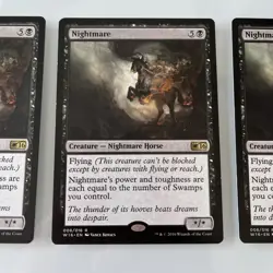 x3 Nightmare 008/016 W16 Welcome Deck 2016 Magic The Gathering MTG Card NM - Image 3