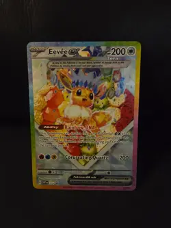 Eevee ex 174 Holo Scarlet & Violet Promo Pokemon Card - Near Mint Condition - Image 1