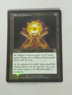 MTG FOIL Power Matrix Mercadian Masques Magic the Gathering - Image 1