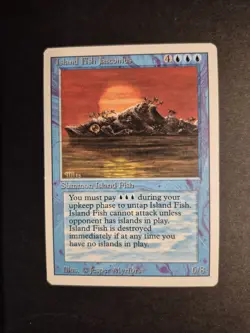 Island Fish Jasconius (Revised Edition) NM Regular MTG - Image 1