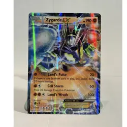 Zygarde EX 54/124 Fates Collide Ultra Rare - DMG - Image 1