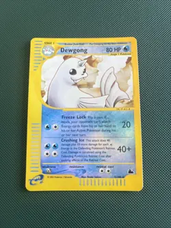 Pokemon Dewgong Reverse Holo Rare Skyridge 7/144 2003 - Image 1
