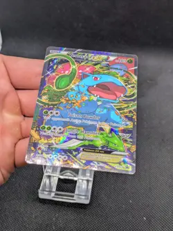 Venusaur EX XY123 Pokemon Black Star Promo Holo Full Art Pokemon LP/Played - Image 4