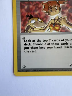 Misty’s Wrath 114/132 LP Gym Heroes Trainer Vintage Pokemon Uncommon - Image 3
