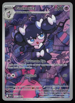 Gothorita 125/086 Illustration Rare White Flare Pokemon English NM - Image 1