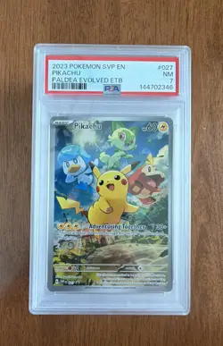 Pikachu 027 Sv: Scarlet & Violet Promo Cards Holo - Image 1