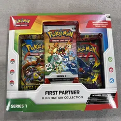 Pokemon First Partner Illustration Collection Series 1 Box - Image 1