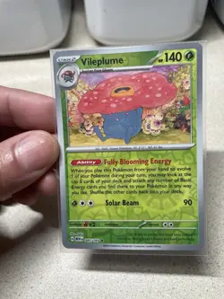 Pokemon Vileplume 151 Reverse Holo 45/165 Scarlet & Violet - Image 1