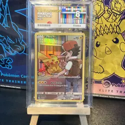 Pikachu 241/236 Secret Rare Holo Cosmic Eclipse 2019 Pokemon TCG Ace 8 NM/Mint - Image 1