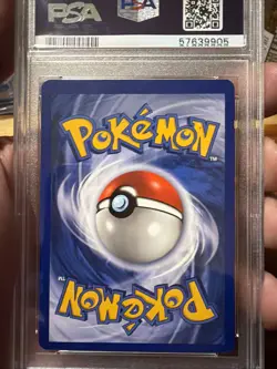 1999 Pokemon Fossil Moltres Holo 1st Edition #12 PSA 8 - Image 2