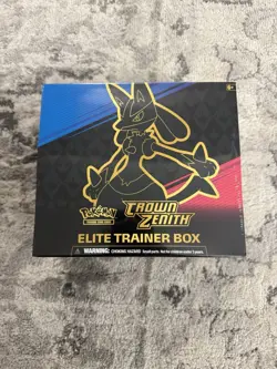 Pokemon TCG: Crown Zenith Elite Trainer Box RIP in seal - Image 1