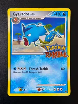 POKEMON GYARADOS LV.55 HOLO 6/16 RUMBLE ENGLISH - Image 1