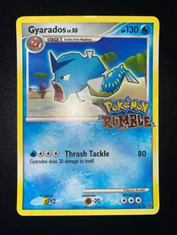 POKEMON GYARADOS LV.55 HOLO 6/16 RUMBLE ENGLISH - Image 2