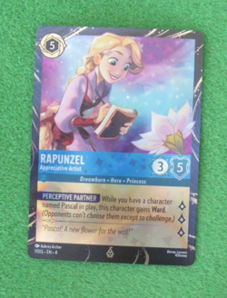 SET 2 DISNEY LORCANA ARCHAZIA'S ISLAND EPCOT PROMO CARDS: DONALD DUCK & RAPUNZEL - Image 3