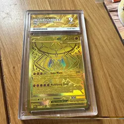 MEGA Zygarde EX 124/088 Perfect Order MEGA HYPER RARE mint ACE 9 Pokemon Card - Image 1