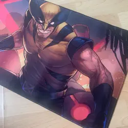 Wolverine Playmat Play Mat For Tcg Trading Card Game Cards Rubber Marvel - Image 3