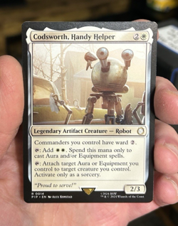 Codsworth, Handy Helper #14 (NM) Fallout PIP Magic MTG - Image 1