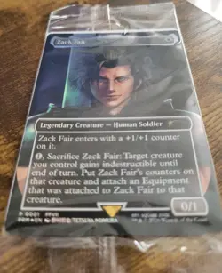 Sealed Zack Fair Magic the Gathering MTG Promo Card (FF7 Rebirth Switch 2 Bonus) - Image 3