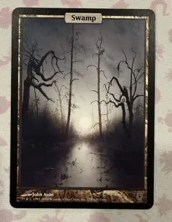 Swamp - Full Art Unhinged Regular Free Shipping! - Image 1