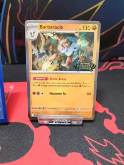 Barbaracle Perfect Order Stamped Promo MEP 065 Black Star Promo LP Pokemon TCG - Image 5
