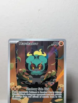 Pokemon TCG Marshadow 146/132 Mega Evolution Illustration Rare NM - Image 2