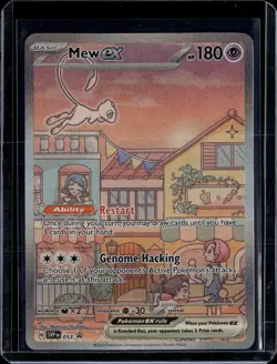 2023 Scarlet & Violet 151 Mew EX Holo Black Star Promo SAR #SVP EN 053 - Image 1