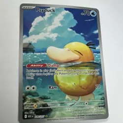 Nintendo Pokemon TCG Psyduck 226/217 ASC Rare Holo Full Art 70 HP Basic EN - Image 1