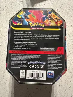 Pokemon TCG: Mega Charizard Y ex Tin, Brand New Sealed - Image 2